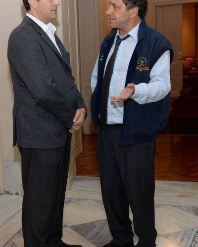  Scioli analiz� el avance de la obra de gas hist�rica para Villa Ventana