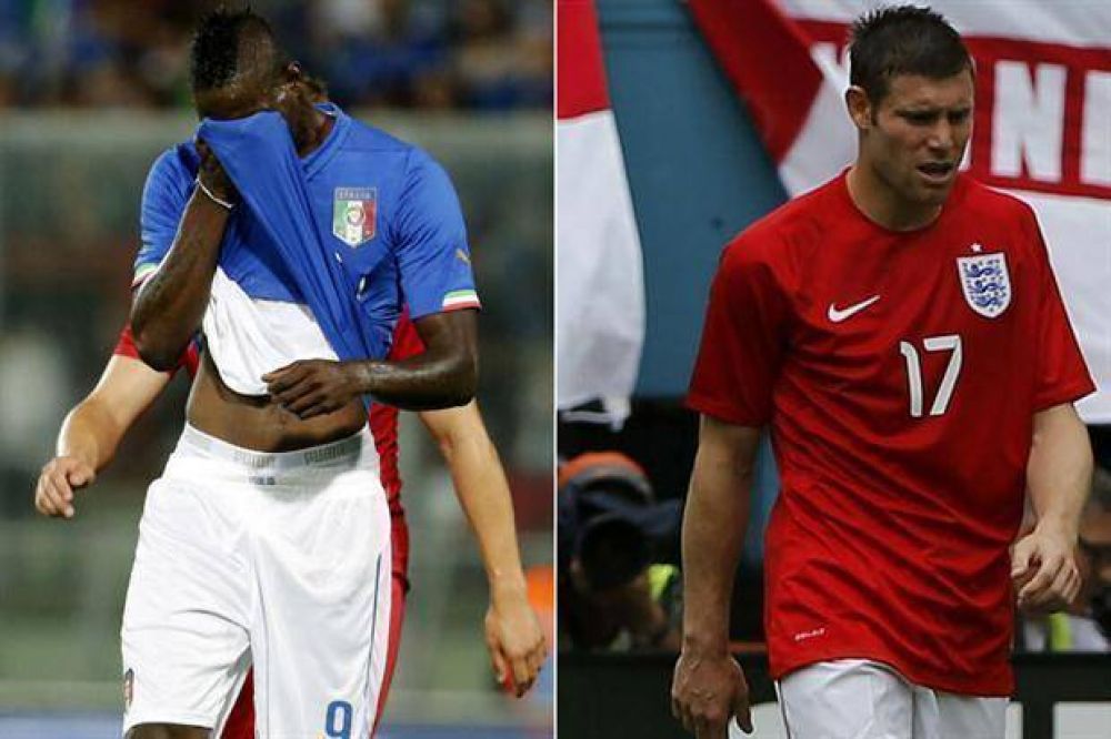 Empates inesperados para Italia e Inglaterra, que comparten grupo en el Mundial