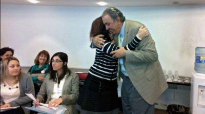 El emocionado reencuentro del ex juez Rodolfo Urtubey con una madre del dolor