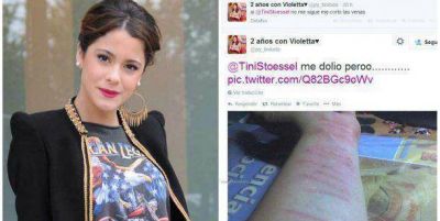 Una fan de Violetta se cort� las venas porque la �dola teen no la sigui� en Twitter