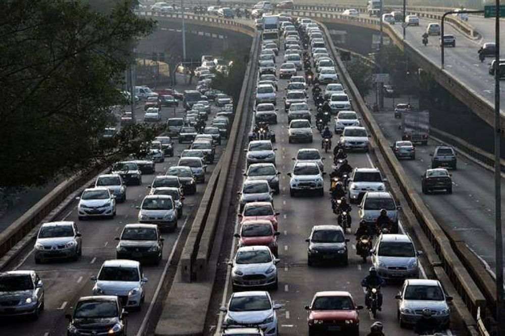 Por una huelga, se produjo un  embotellamiento r�cord de 209 kil�metros en San Pablo