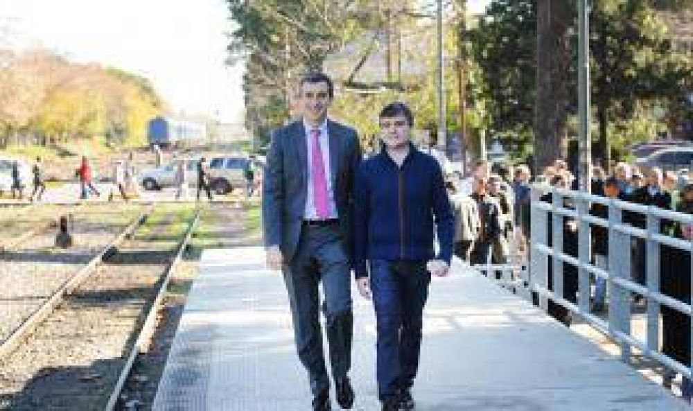 Hurlingham: Randazzo visit� las obras de la estaci�n de tren