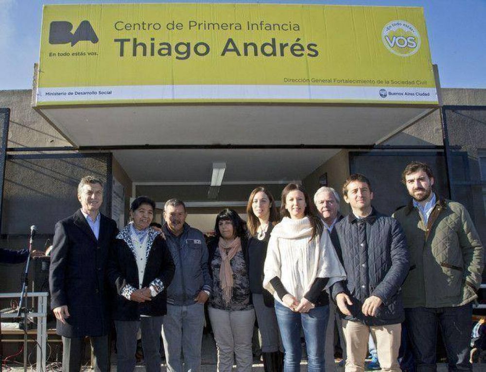 Macri y Stanley inauguraron Cpi en Los Piletones