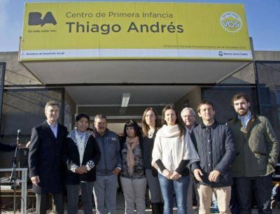 Macri y Stanley inauguraron Cpi en Los Piletones