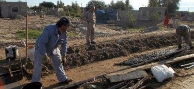 Agilizan obras para la construcci�n de un nuevo barrio en el sur