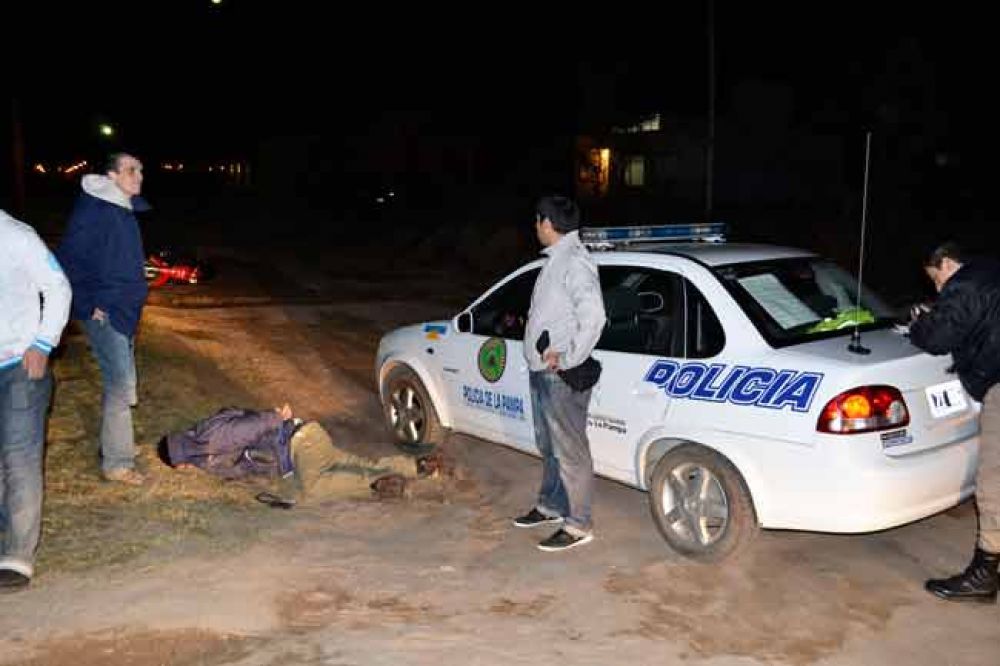 Ladr�n detenido por un damnificado y la polic�a