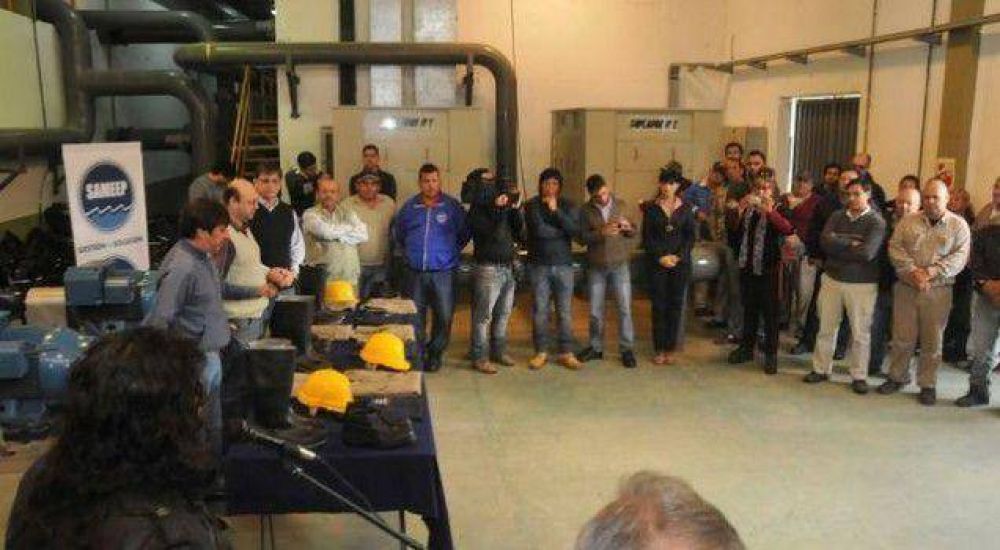 Personal de Sameep recibi� indumetaria de trabajo y seguridad