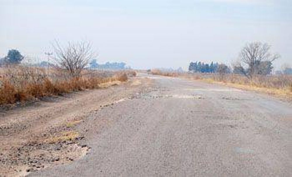 Expectativas por obras para reparar el camino Guerrico-La Violeta