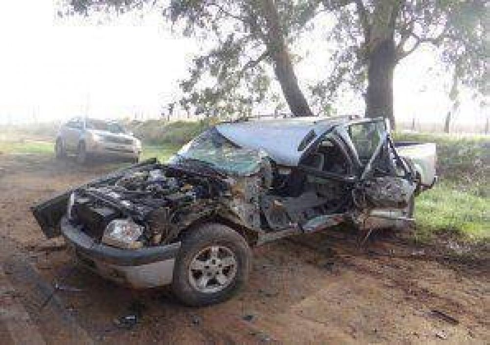 Impresionante accidente frente al Gauchito Gil