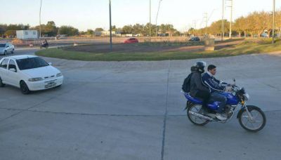 Habilitan intervenci�n vial en el sur