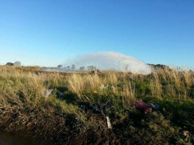 Impresionante p�rdida de agua