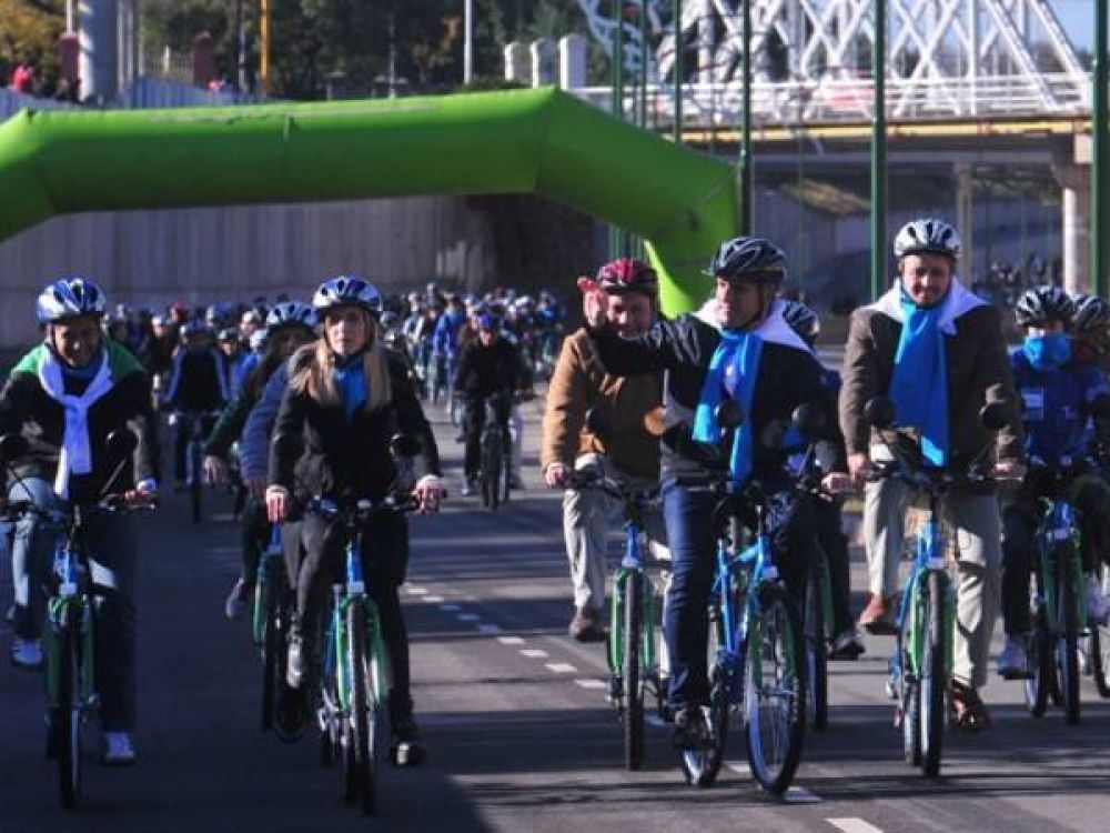 Bicicletas, caravana y Feria Verde: San Luis celebr� el D�a del Medio Ambiente