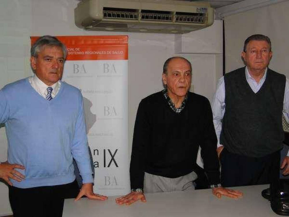 Estuvo en Azul el Director de Regiones Sanitarias de la provincia de Buenos Aires