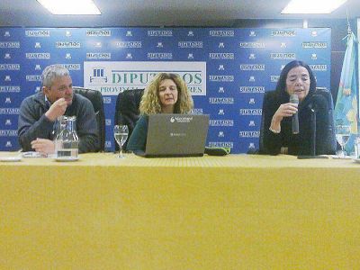 Desarrollo Social expuso en la C�mara de Diputados provincial