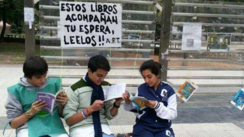 La plaza Urquiza tuvo una biblioteca m�vil que dur� poco