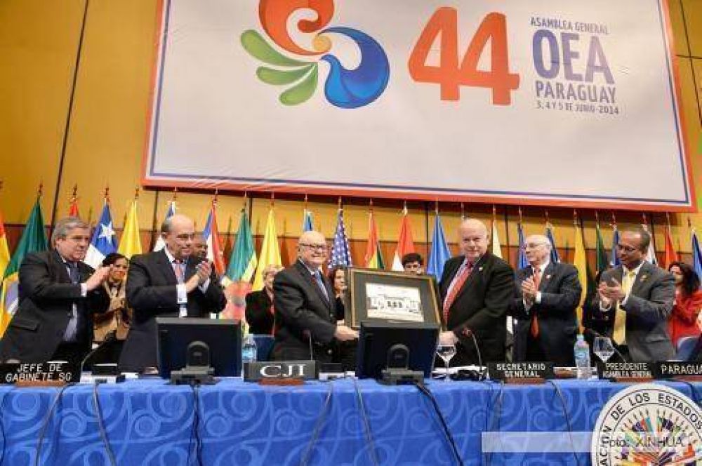 La Asamblea de la OEA aprob� la declaraci�n de Asunci�n, que reclama desarrollo con inclusi�n