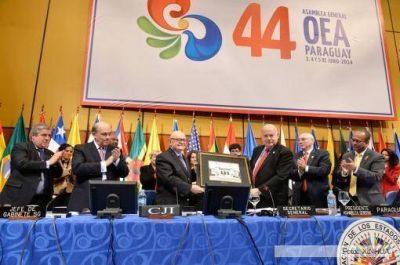 La Asamblea de la OEA aprob� la declaraci�n de Asunci�n, que reclama desarrollo con inclusi�n