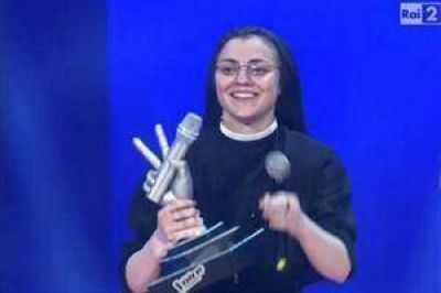 Sor Cristina gan� el concurso 