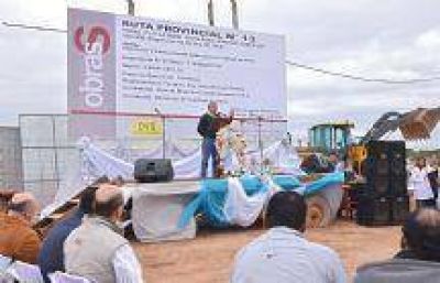 M�s de 10 mil salte�os se beneficiar�n con la pavimentaci�n de la ruta provincial 13