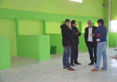 Baratti recorri� el avance de obras en la ciudad