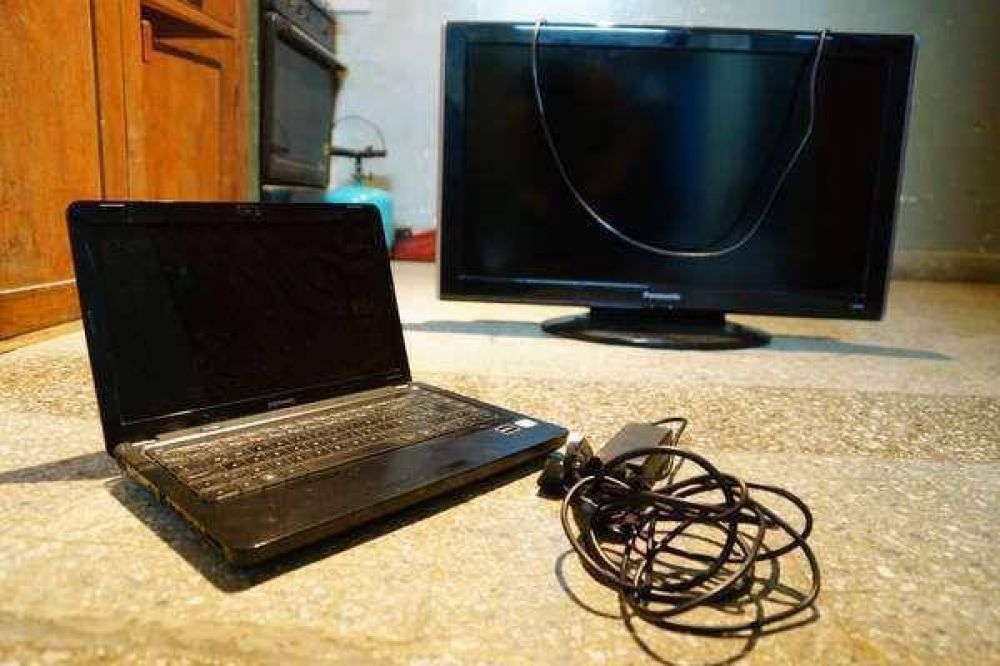 Recuperaron una computadora y un LCD que hab�an sido sustra�dos en una vivienda