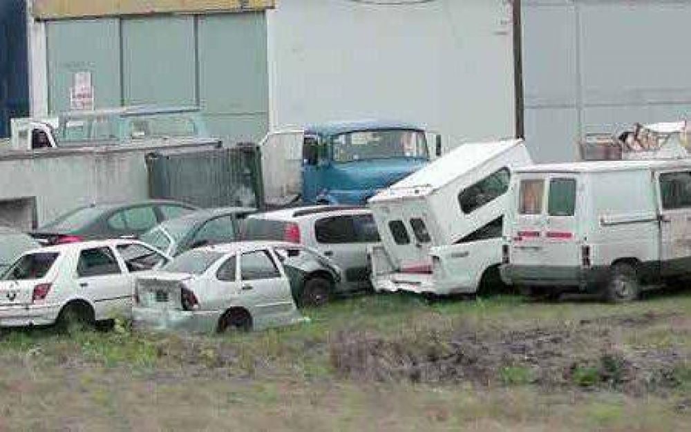 El Municipio comenz� a controlar desarmaderos