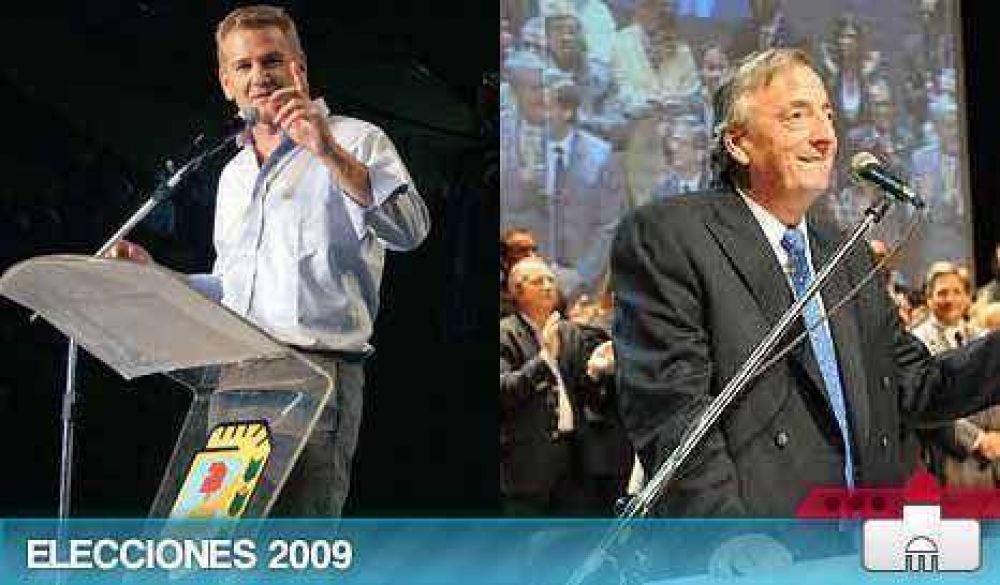 Kirchner y De Narv�ez buscan evitar que se les escurran los votos