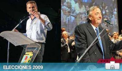 Kirchner y De Narv�ez buscan evitar que se les escurran los votos