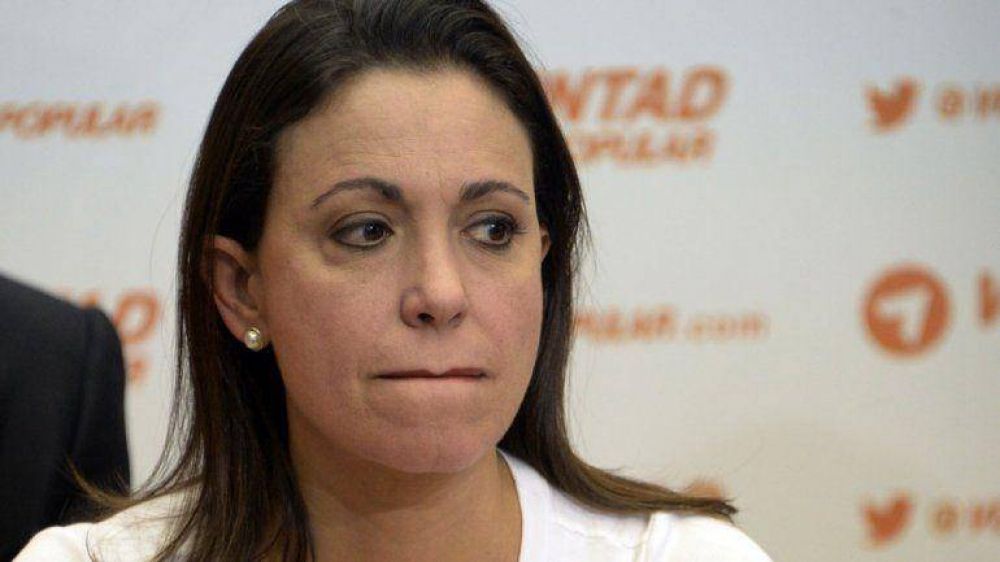 Venezuela: opositora Mar�a Corina Machado denunci� que recibi� amenazas de muerte