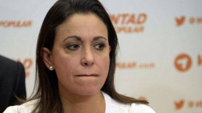 Venezuela: opositora Mar�a Corina Machado denunci� que recibi� amenazas de muerte