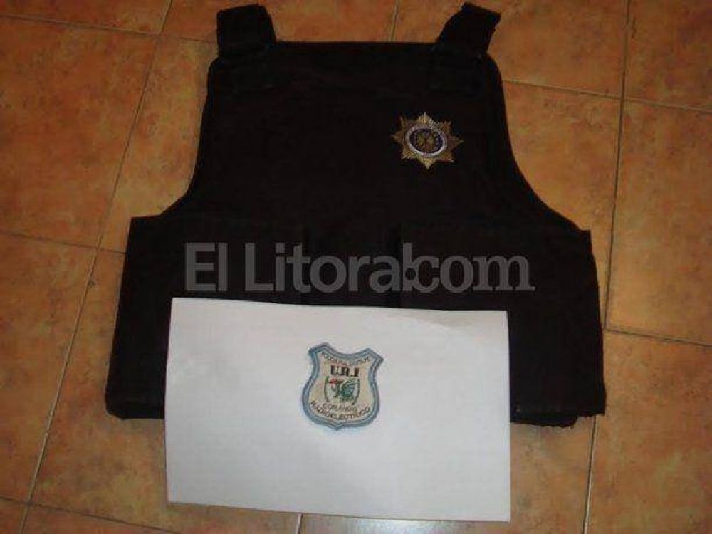 Capturaron a un sujeto que llevaba un chaleco bal�stico