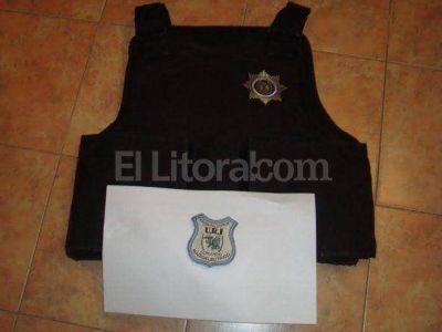 Capturaron a un sujeto que llevaba un chaleco bal�stico