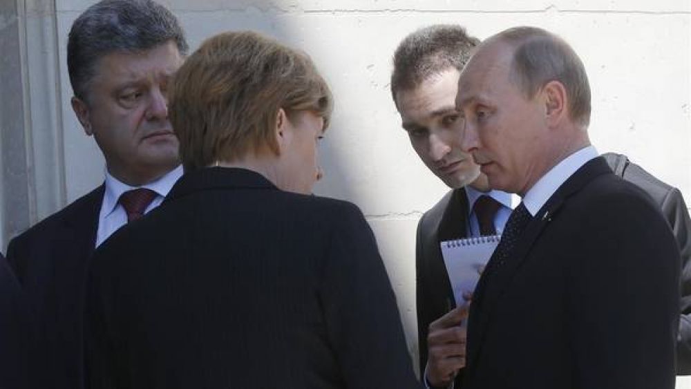 Poroshenko jur� y anunci� un plan de paz con se�ales a Mosc�