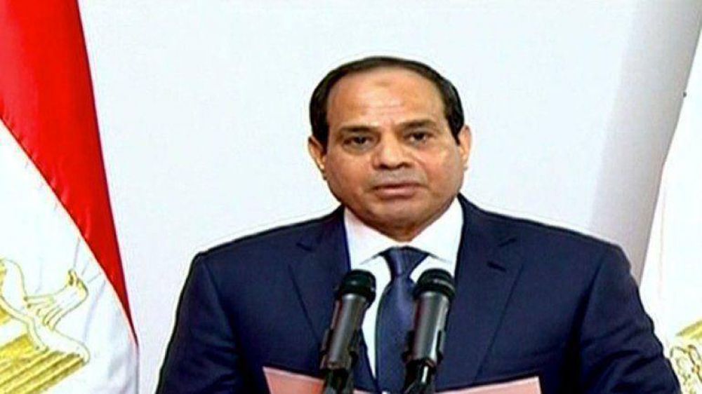 El represor Al Sisi jur como presidente de Egipto