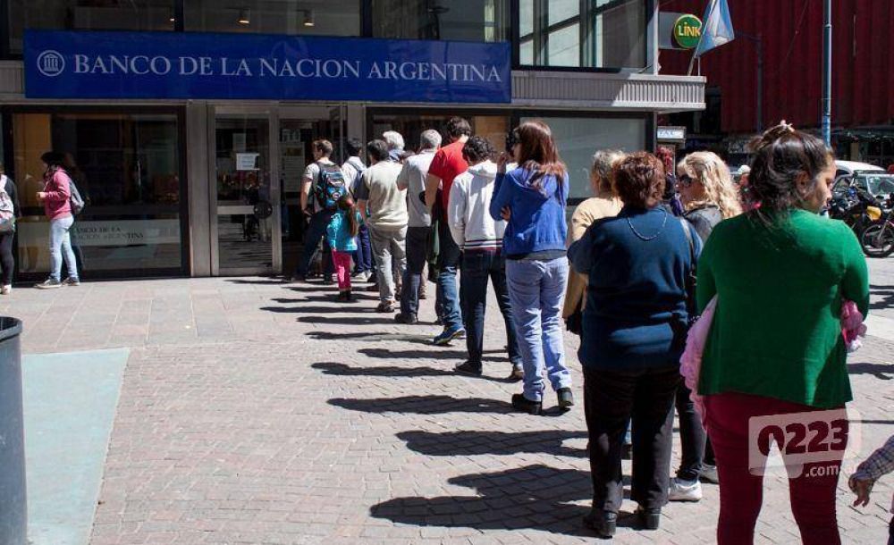 Habr� paros intermitentes de bancarios en Mar del Plata