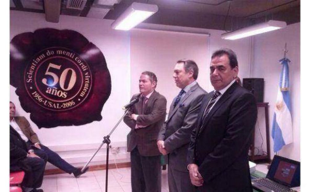 Ricardo Casal pas� por Pilar y apoy� la precandidatura de Molina a la intendencia