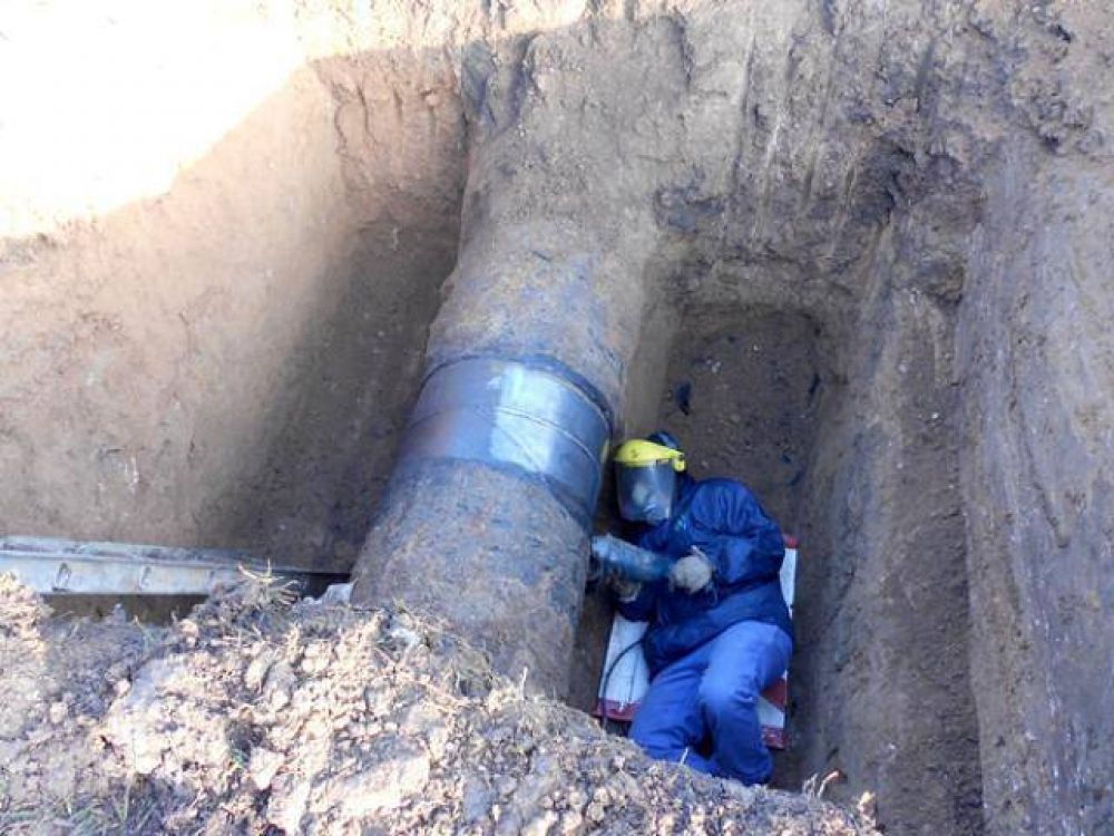 Trabajos de inspecci�n del Municipio y Metrogas