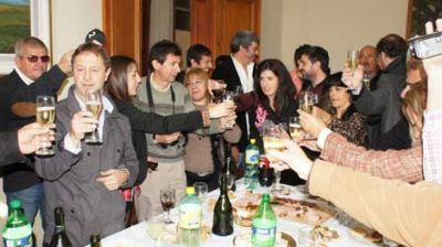 El intendente Dar�o Speranza agasaj� a los trabajadores de prensa 
