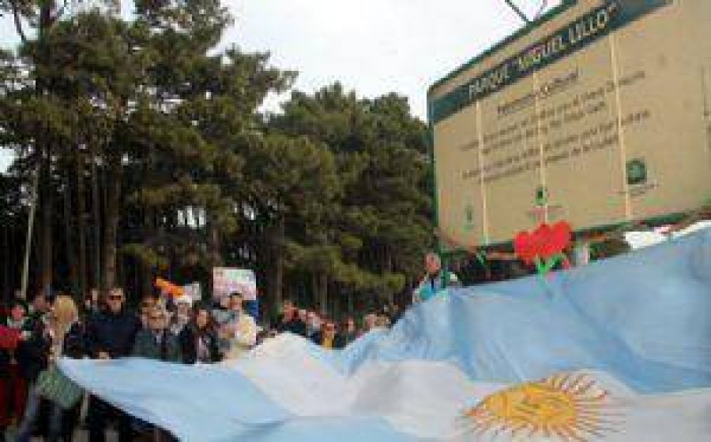 Nueva concentraci�n en el Parque Vecinos se manifestaron contra un proyecto de ordenanza