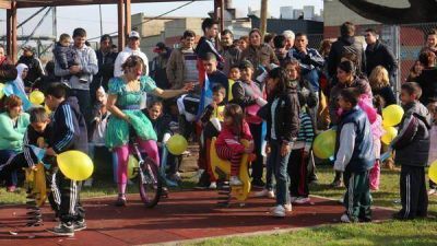 El barrio Zavaleta tiene una nueva plaza y cloacas