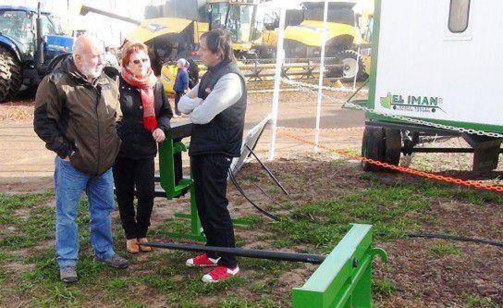 Ferrn, junto a empresarios pampeanos en la AgroActiva
