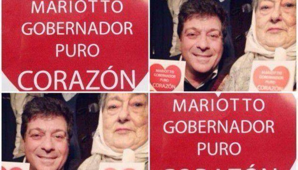 �Mariotto gobernador, puro coraz�n�, la campa�a para 2015