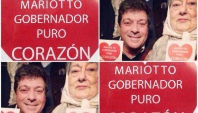 �Mariotto gobernador, puro coraz�n�, la campa�a para 2015