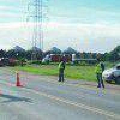 Detectaron remises �truchos� durante un operativo en ruta 88 