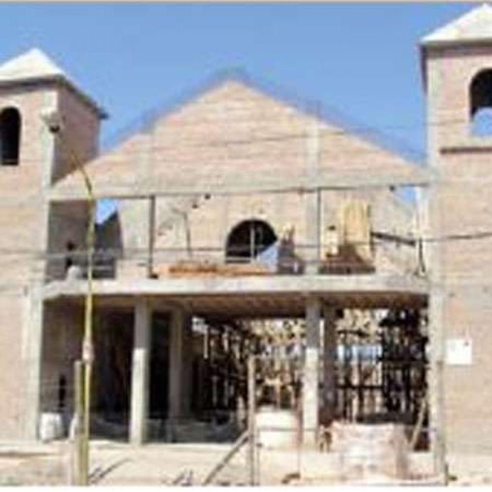 Aimogasta: avanza la obra de refacci�n de la Iglesia Inmaculada Concepci�n