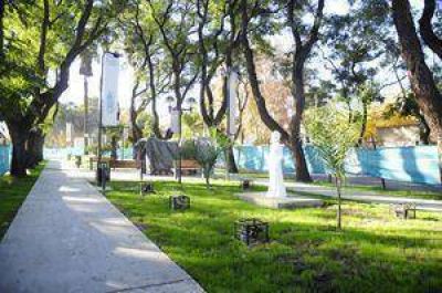  Capital: El boulevard de la Avenida Rawson est� casi listo