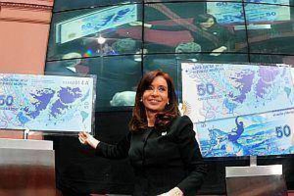 Por cadena, Cristina inaugura Museo de Malvinas
