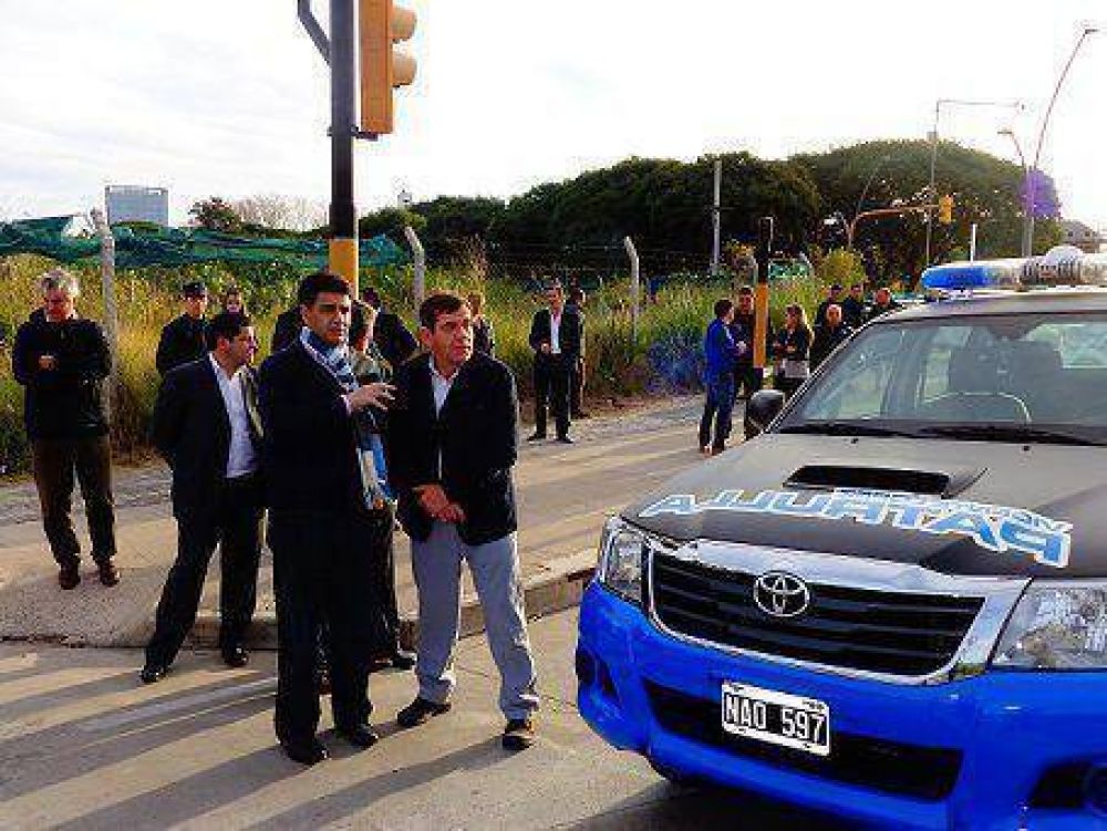 Jorge Macri y Montenegro juntos en una capacitaci�n sobre seguridad