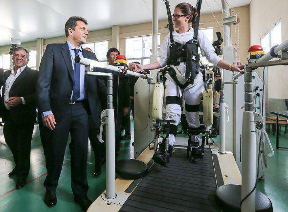 Massa y Cariglino inauguraron un flamante centro de rehabilitaci�n