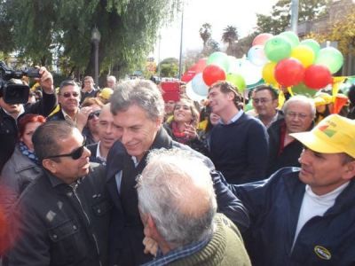 Macri visit� la provincia y confes� ser �un admirador del modelo de gesti�n de San Luis�